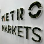 Photo d'une décoration intérieure en lettres végétales